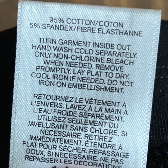 Express Womens Pants Black Gold Sequin High Rise Pull On Legging Stretch Small - Picture 6 of 12